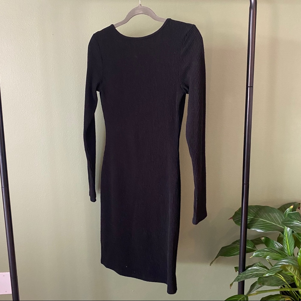 Community by Aritzia Ribbed Backless Dress